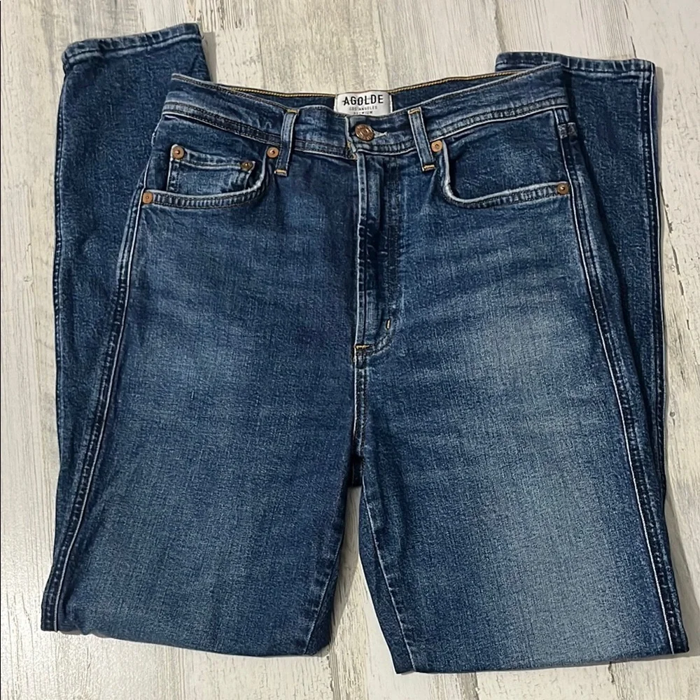 AGOLDE High Rise Jeans Size 26 - Picture 1 of 10